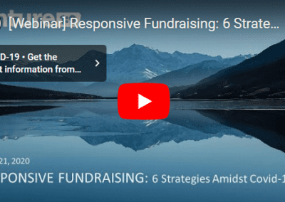 Responsive Fundraising: 6 Strategies to Implement During Covid-19
