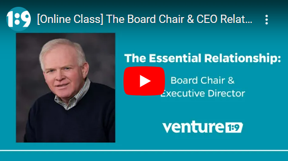 The Essential Relationship: Board Chair, Executive Director & Your Ministry