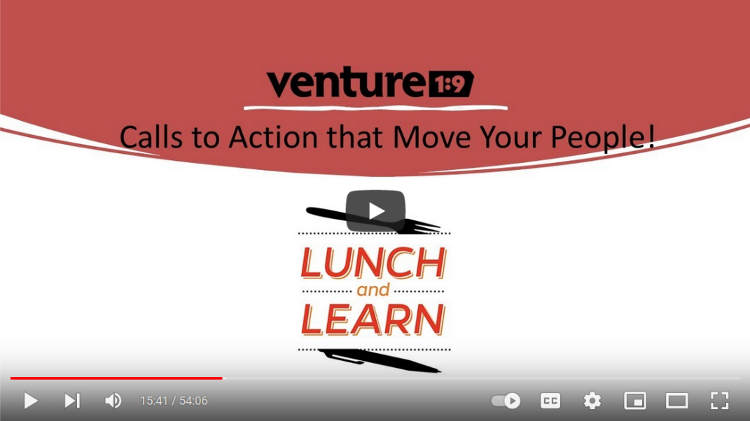 Lunch and Learn: Calls to Action (CTA) that Move Your People!